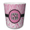 Zebra & Floral Plastic Tumbler 6oz (Personalized)