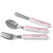 Zebra & Floral Kid's Flatware (Personalized)