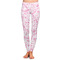 Zebra & Floral Ladies Leggings - Extra Large