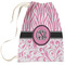 Zebra & Floral Laundry Bag (Personalized)