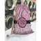 Zebra & Floral Laundry Bag in Laundromat