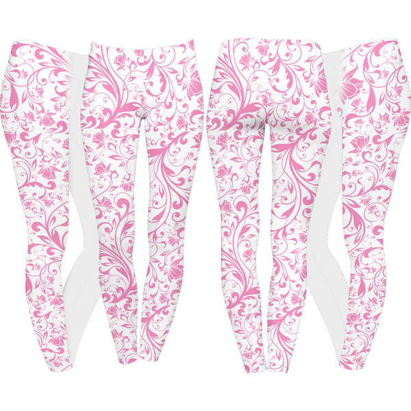 Zebra & Floral Leggings Turn Around - Apvl