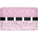 Zebra & Floral Light Switch Cover (4 Toggle Plate)