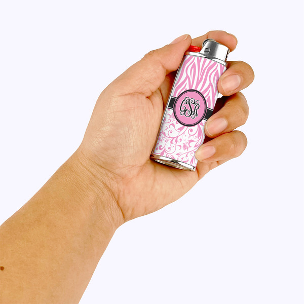 Zebra & Floral Lighter Case - LIFESTYLE
