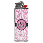 Zebra & Floral Case for BIC Lighters (Personalized)