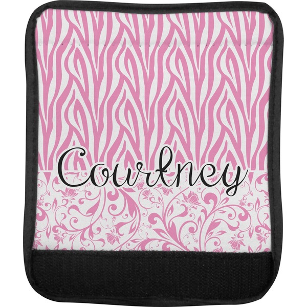 Zebra & Floral Luggage Handle Wrap (Approval)