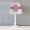 Zebra & Floral Poly Film Empire Lampshade - Lifestyle