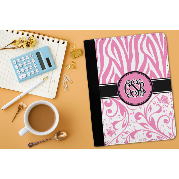 Zebra & Floral Medium Padfolio - LIFESTYLE (adult)