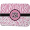 Zebra & Floral Memory Foam Bath Mat - 48"x36" (Personalized)