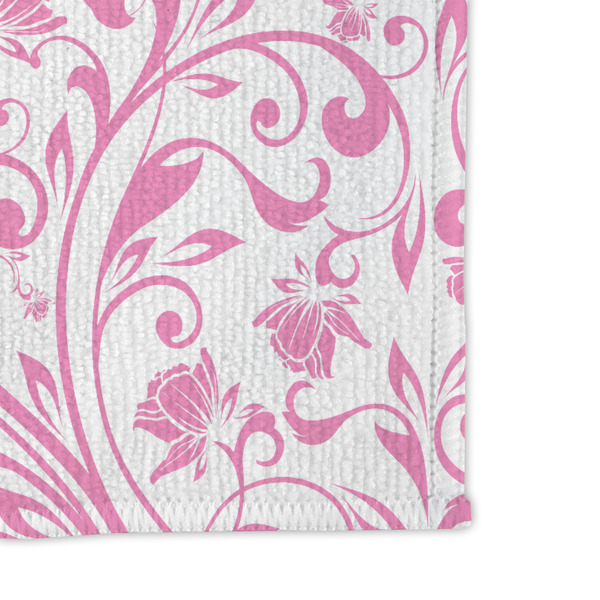 Zebra & Floral Microfiber Dish Rag - DETAIL