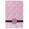 Zebra & Floral Microfiber Dish Towel - APPROVAL