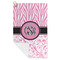 Zebra & Floral Microfiber Golf Towels - FOLD