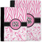 Zebra & Floral Notebook Padfolio - MAIN