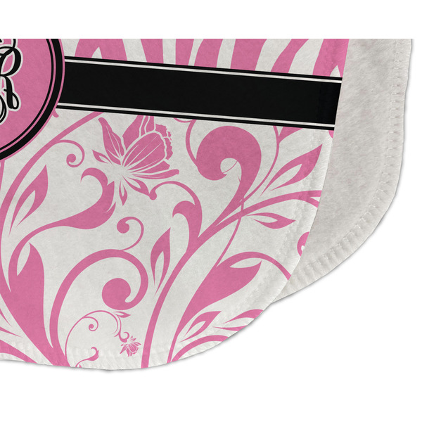 Zebra & Floral Old Burp Detail