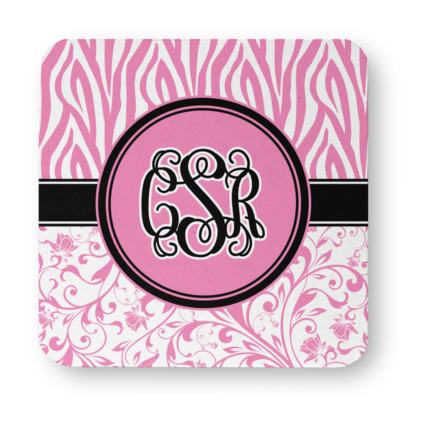 Zebra & Floral Paper Coasters - Approval