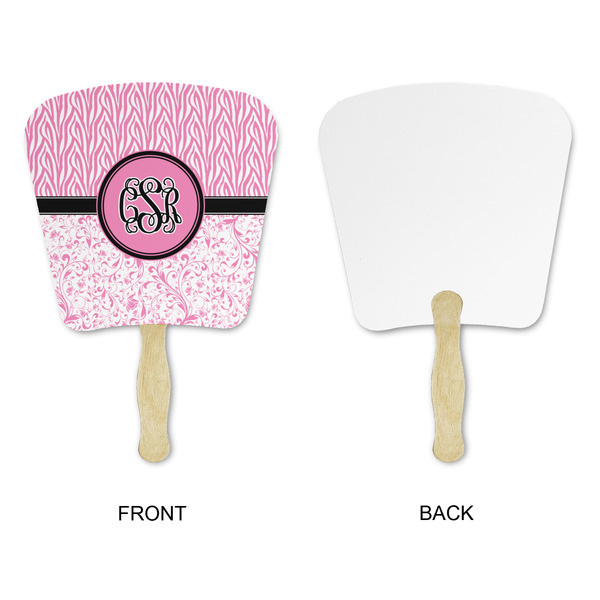 Zebra & Floral Paper Fans - Approval