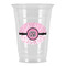 Zebra & Floral Party Cups - 16oz (Personalized)