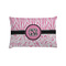 Zebra & Floral Pillow Case - Standard w/ Monogram