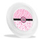 Zebra & Floral Plastic Party Dinner Plates - 10" (Personalized)