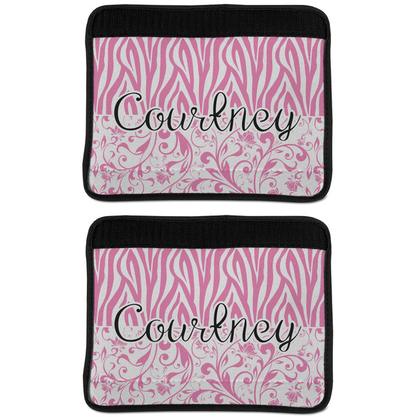 Zebra & Floral Seat Belt Cover (APPROVAL Update)