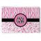 Zebra & Floral Serving Tray (Personalized)