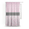 Zebra & Floral Sheer Curtain With Window and Rod
