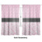 Zebra & Floral Sheer Curtains Double