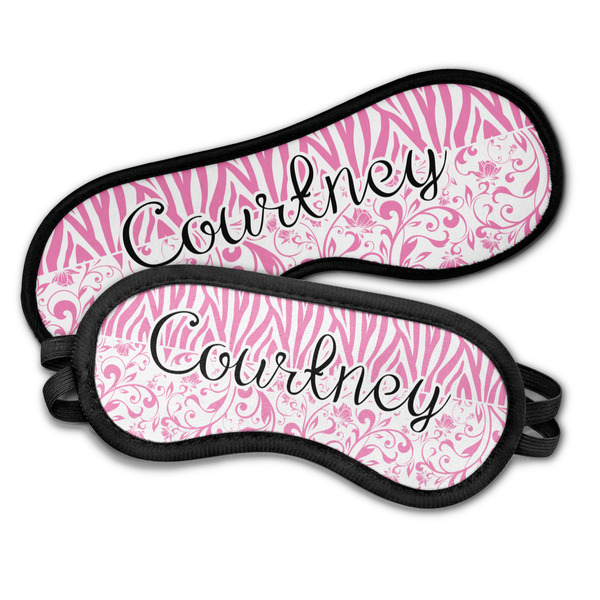 Zebra & Floral Sleeping Eye Masks - PARENT