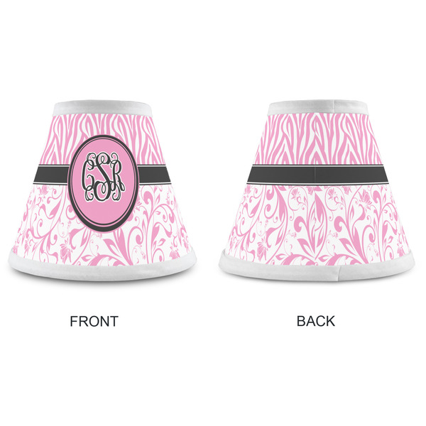 Zebra & Floral Small Chandelier Lamp - Approval