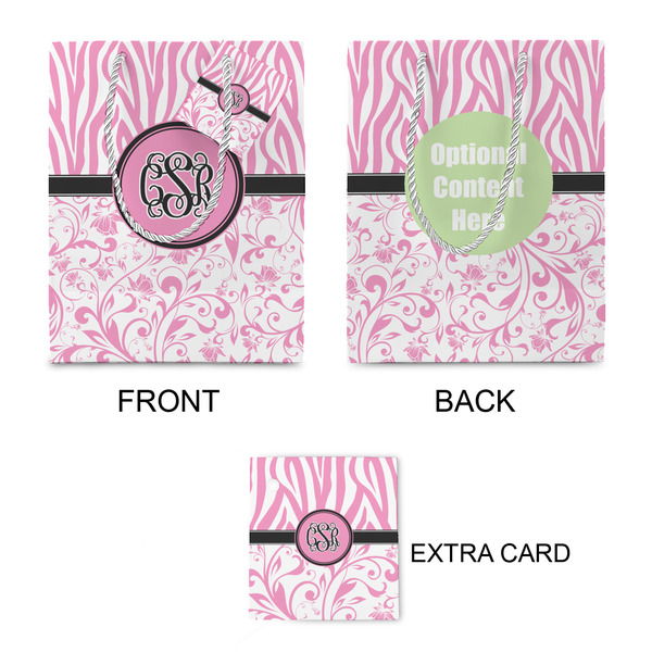 Zebra & Floral Small Gift Bag - Approval