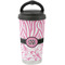 Zebra & Floral Stainless Steel Coffee Tumbler (Personalized)