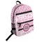 Zebra & Floral Student Backpack (Personalized)