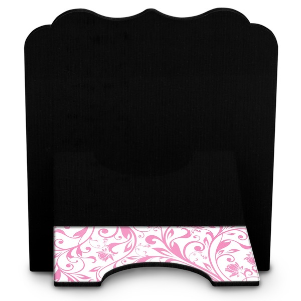 Zebra & Floral Stylized Tablet Stand - Back