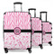 Zebra & Floral Suitcase Set 1 - MAIN