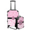 Zebra & Floral Suitcase Set 4 - MAIN