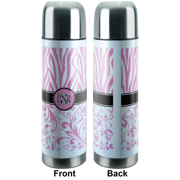 Zebra & Floral Thermos - Apvl