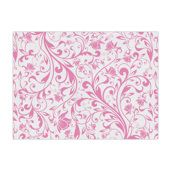 Custom Zebra & Floral Tissue Paper Sheets - Large - Heavyweight