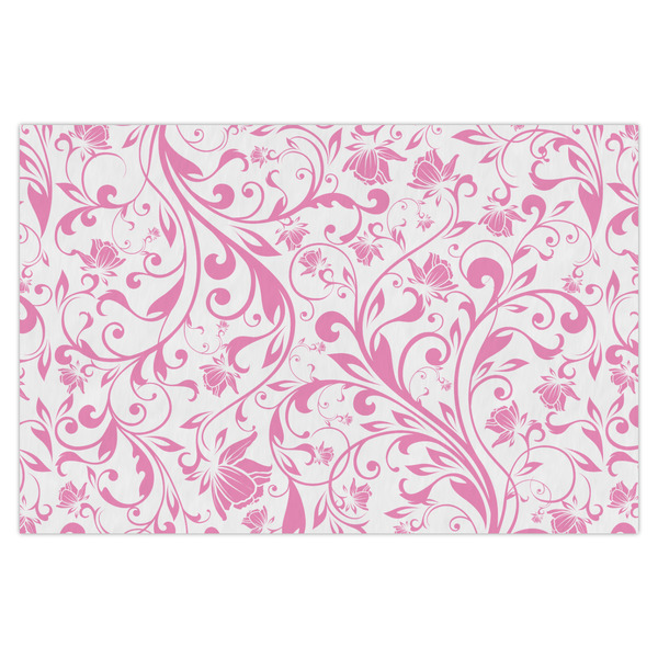 Custom Zebra & Floral Tissue Paper Sheets - X-Large - Heavyweight