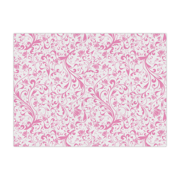 Custom Zebra & Floral Tissue Paper Sheets - Large - Lightweight