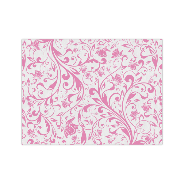 Custom Zebra & Floral Tissue Paper Sheets - Medium - Lightweight
