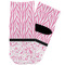 Zebra & Floral Toddler Ankle Socks