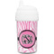 Zebra & Floral Toddler Sippy Cup (Personalized)