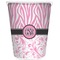 Zebra & Floral Waste Basket (Personalized)