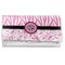 Zebra & Floral Vinyl Checkbook Cover (Personalized)