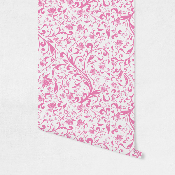 Zebra & Floral Wallpaper on Wall