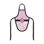 Zebra & Floral Bottle Apron (Personalized)