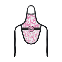 Zebra & Floral Bottle Apron (Personalized)