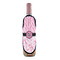 Zebra & Floral Wine Bottle Apron - IN CONTEXT