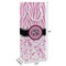 Zebra & Floral Wine Gift Bag - Dimensions