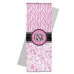 Zebra & Floral Yoga Mat Towel (Personalized)